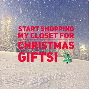 Get your Christmas deals in my closet!